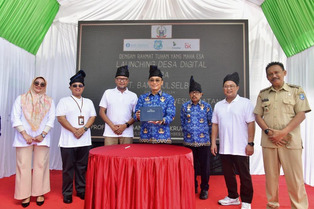 Pj Gubernur Sulsel Prof Zudan Launching Desa Digital di Bira Bulukumba